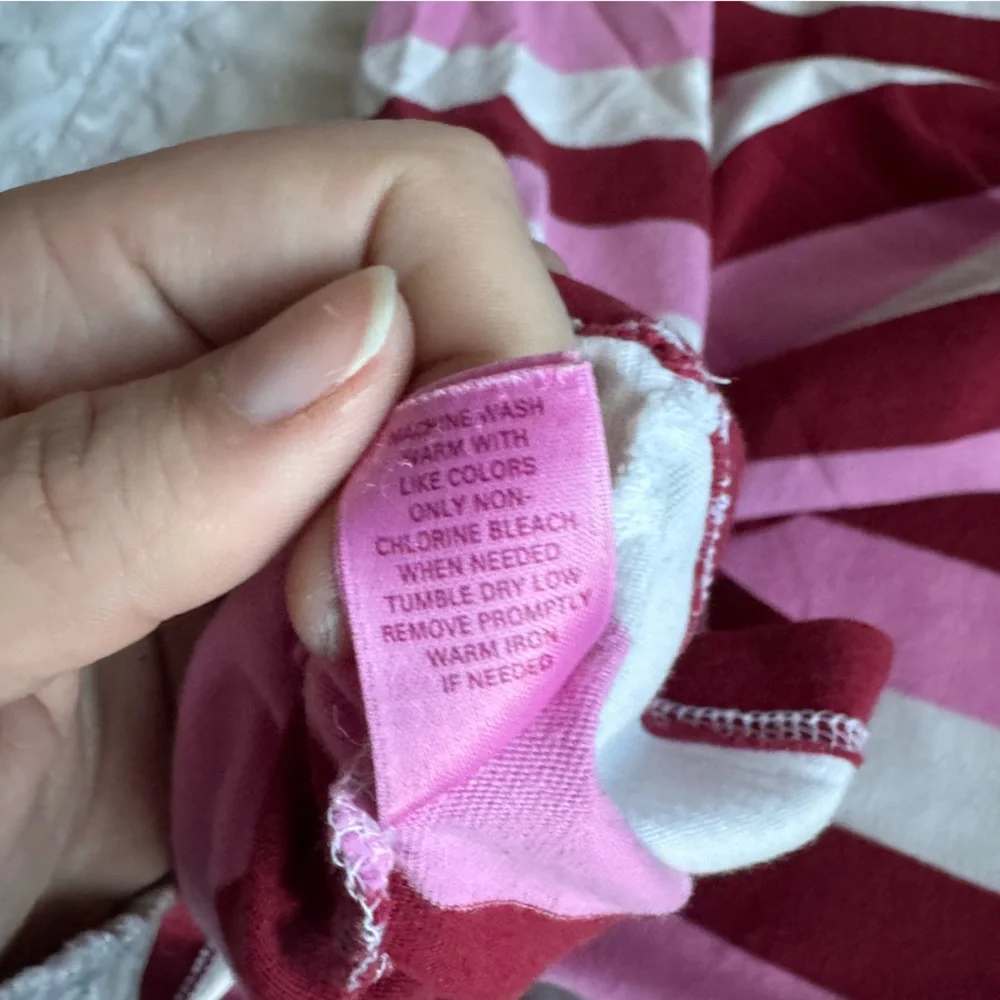 Vintage Y2K VS PINK Striped Dress - Picture 5 of 5